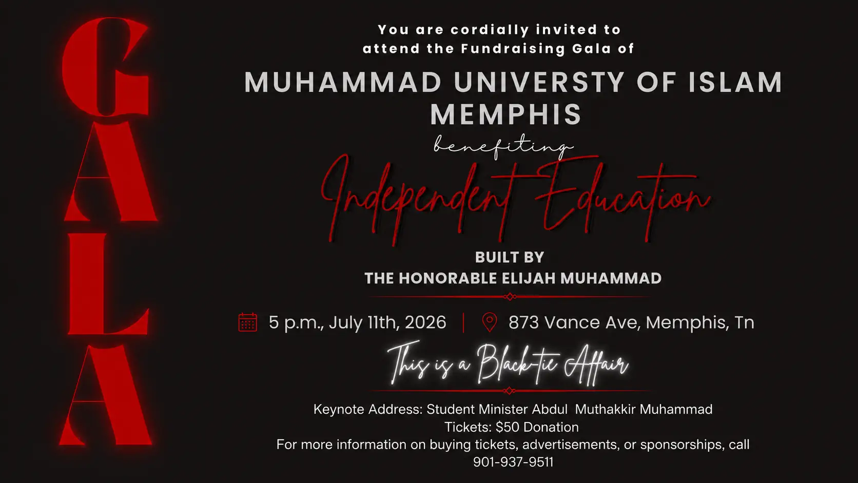 image of MUI Memphis Gala 7-2026
